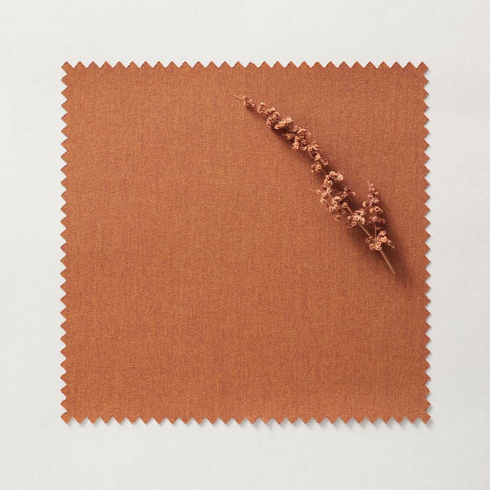 Dwell™ Square Accent Pillow | Classic Canvas in Rust
