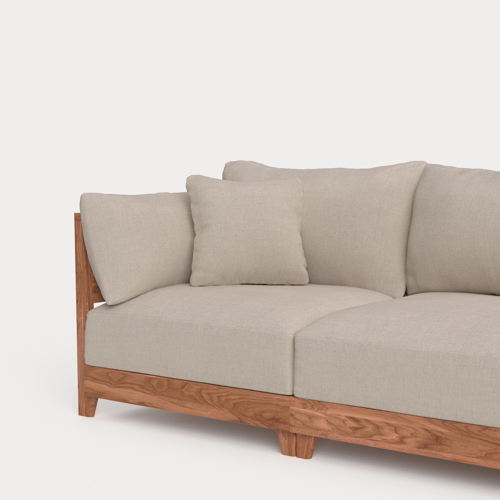 Dwell™ Square Accent Pillow | Classic Canvas in Sand